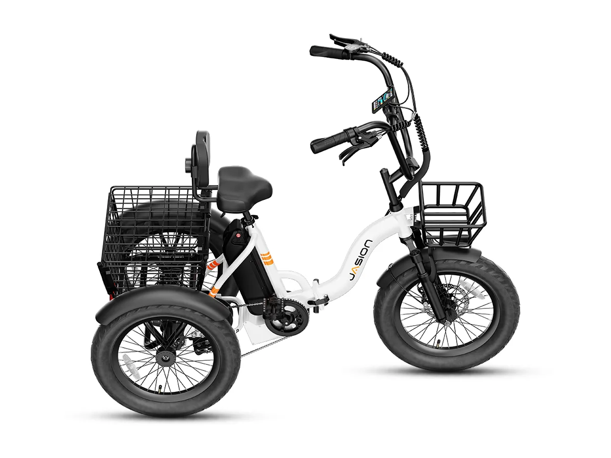 View photo: Jasion JT18 Electric Trike in White