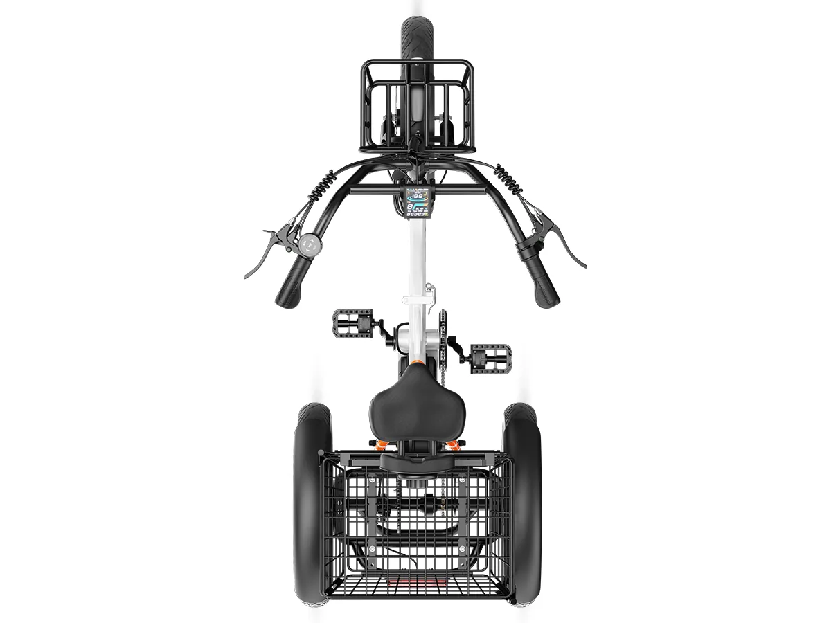 View photo: Jasion JT18 Electric Trike in White