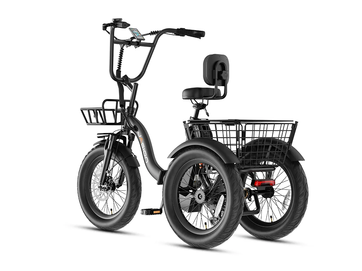 View photo: Jasion JT18 Electric Trike in Black