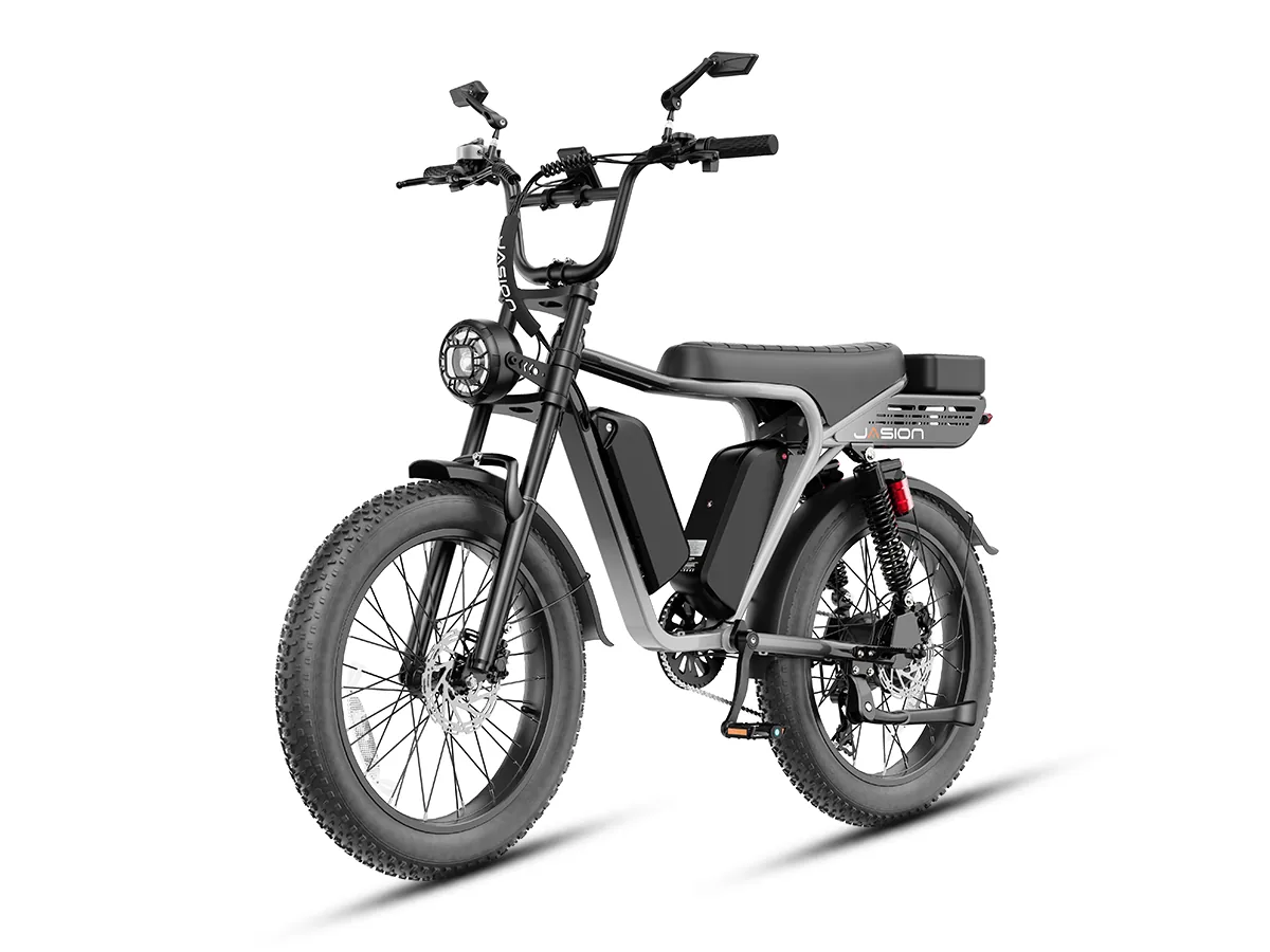 View photo: Jasion RetroVolt Max in Shadow Steel